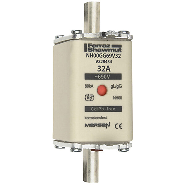 Mersen NH-Sicherungseinsatz SF Gr.00 gG 32A/690V KM NH00GG69V32